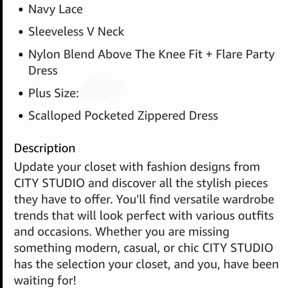 🏙️ City Studios by Macy's 👗 Dress (Size 14W) - Picture 12 of 16